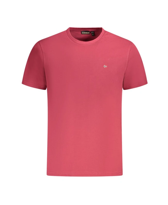 Классическая футболка с круглым вырезом Napapijri, красный
Классическая футболка с круглым вырезом Napapijri, красный