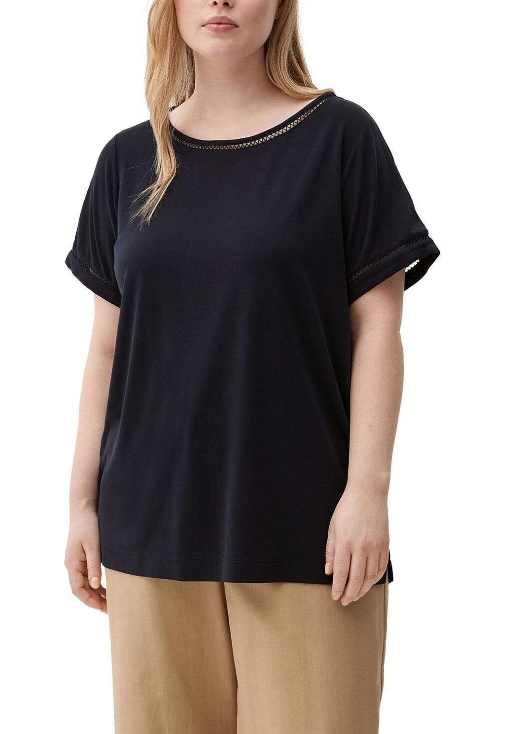 Базовая футболка MIT SPITZENBORTE Triangle, темно-синий
Базовая футболка MIT SPITZENBORTE Triangle, темно-синий