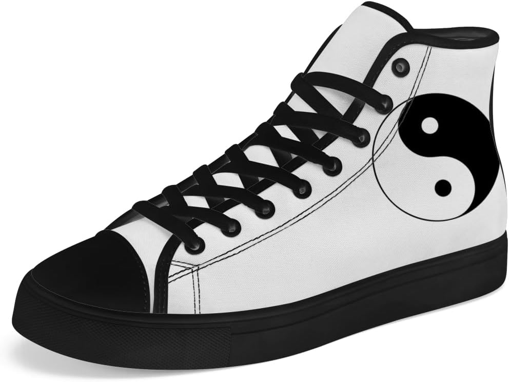 Кеды на высокой подошве Yin и Yang, кроссовки на высокой подошве с шнуровкой, повседневная обувь, подарок для мужчин и женщин Chebing, белый/черный
Кеды на высокой подошве Yin и Yang, кроссовки на высокой подошве с шнуровкой, повседневная обувь, подарок для мужчин и женщин Chebing, белый/черный