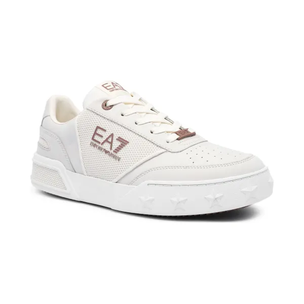 Кожаные кроссовки Ea7, бежевый 
Кожаные кроссовки Ea7, бежевый