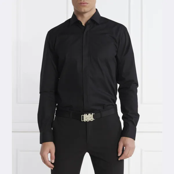 Рубашка Vasco современного кроя легко гладить Hugo, черный
Рубашка Vasco современного кроя легко гладить Hugo, черный