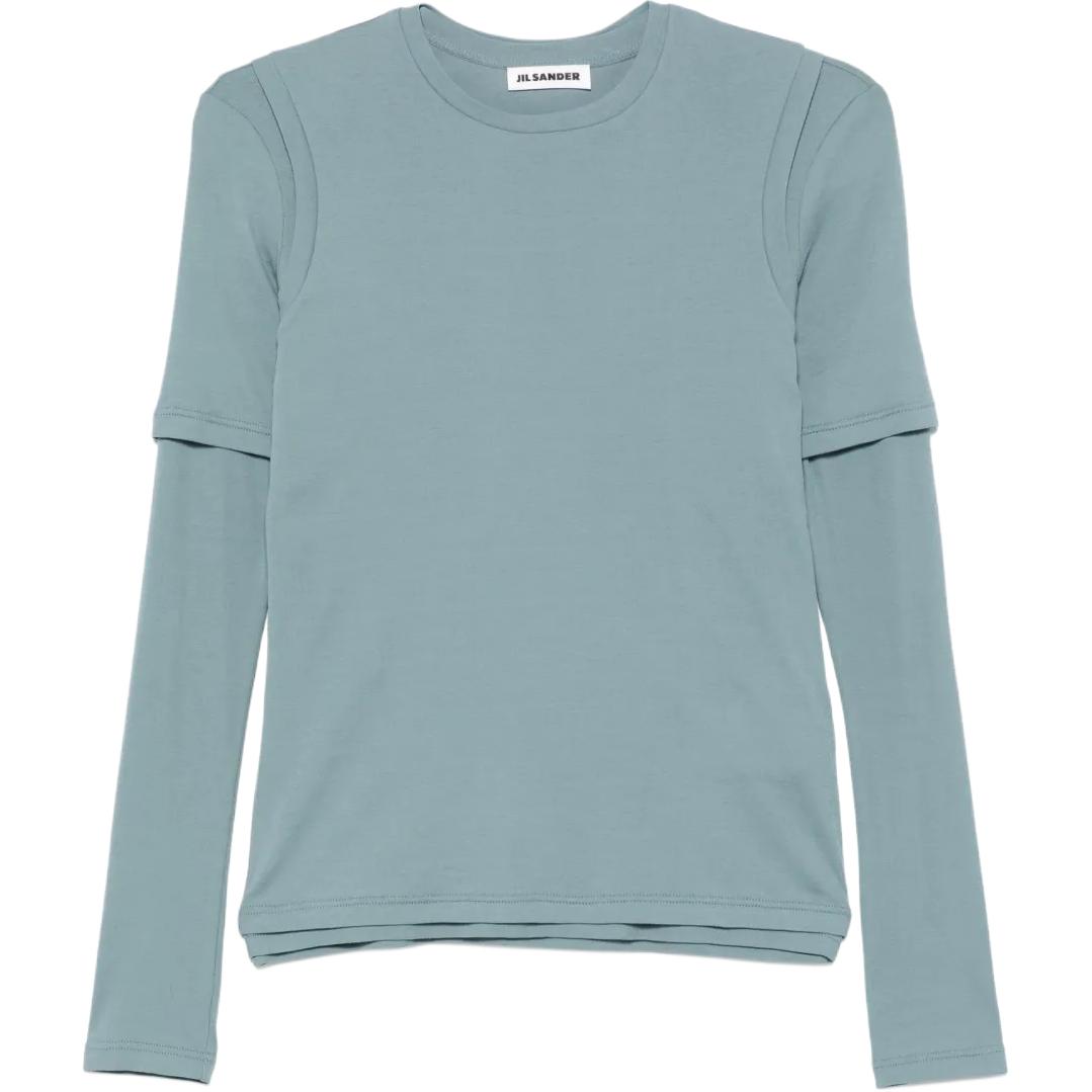 Хлопковая футболка JIL SANDER, синий
Хлопковая футболка JIL SANDER, синий