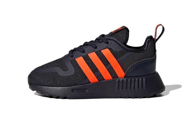 Кроссовки Adidas originals Multix детские, черный/оранжевый 
Кроссовки Adidas originals Multix детские, черный/оранжевый