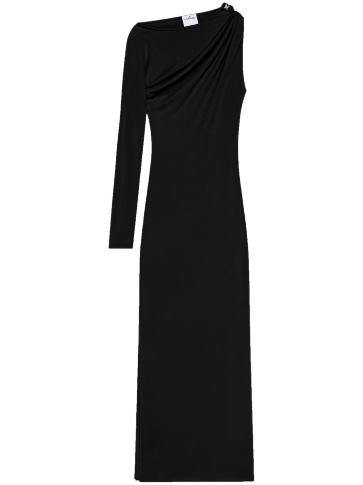 Courrèges платье макси асимметричного кроя, черный
Courrèges платье макси асимметричного кроя, черный
