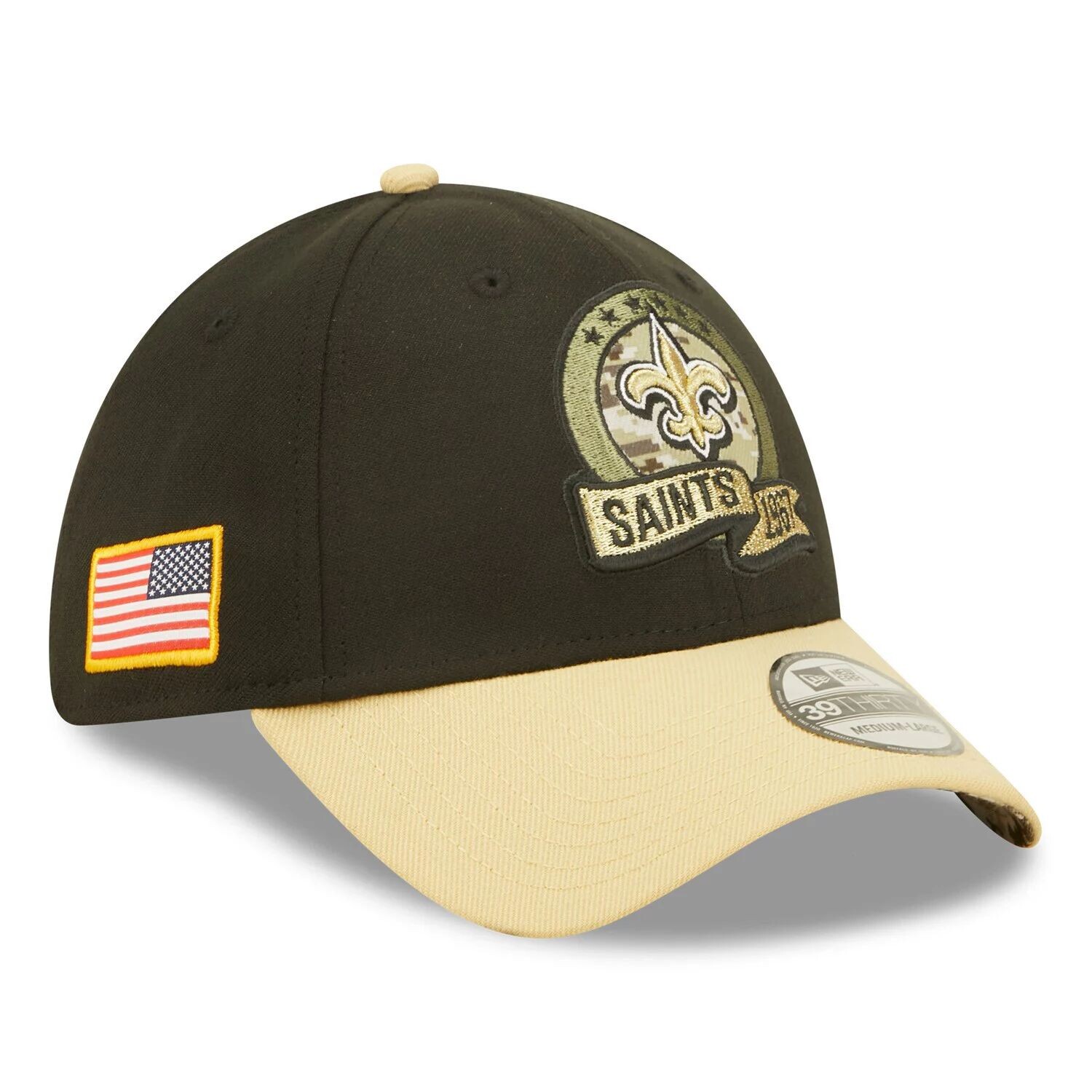 Мужская кепка New Era Black/Vegas Gold New Orleans Saints 2022 Salute To Service 39THIRTY Flex Hat
Мужская кепка New Era Black/Vegas Gold New Orleans Saints 2022 Salute To Service 39THIRTY Flex Hat