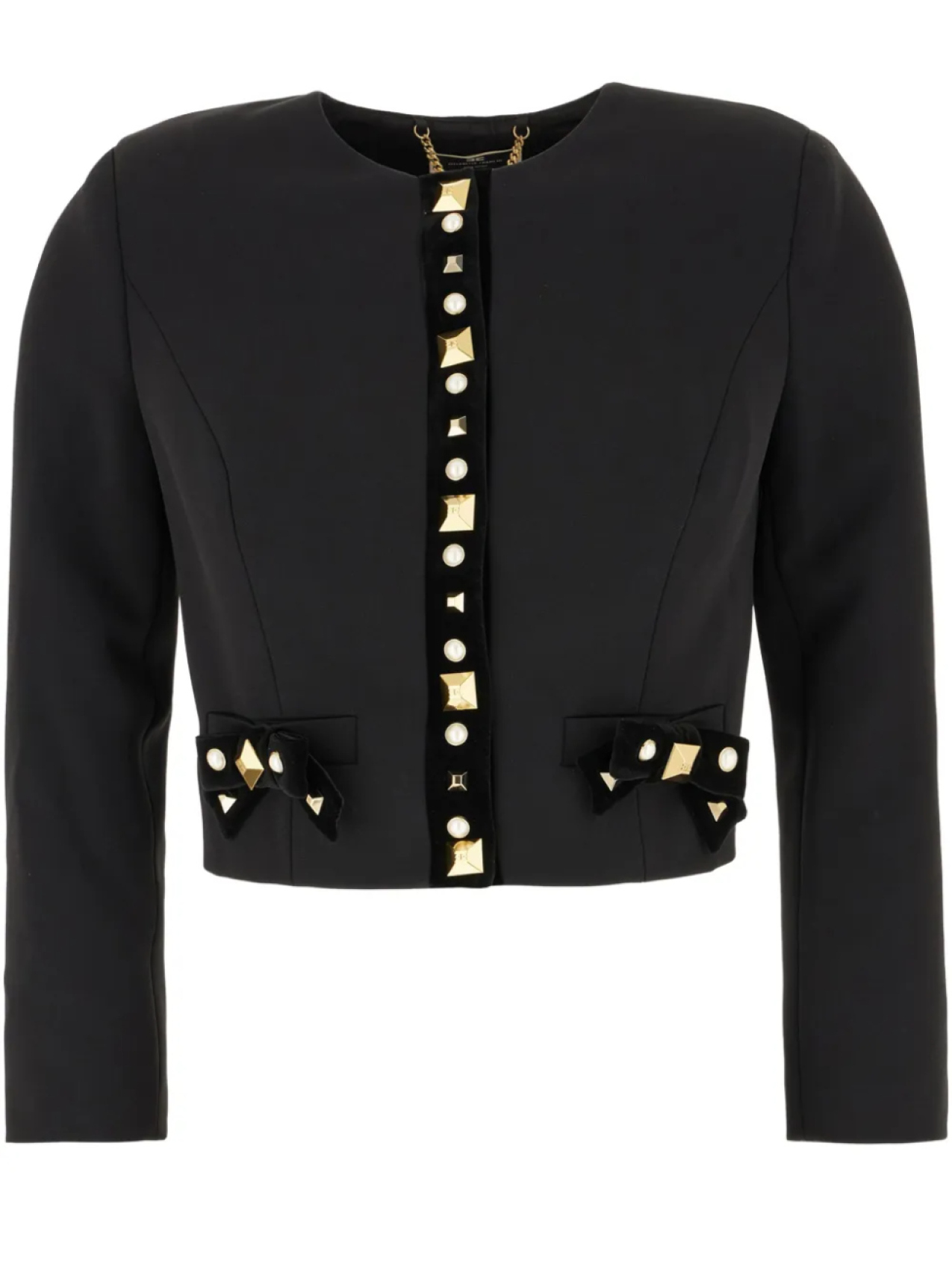 Куртка Elisabetta Franchi с заклепками, черный
Куртка Elisabetta Franchi с заклепками, черный