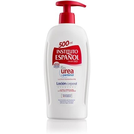 Испанский институт Увлажняющий лосьон с пантенолом и мочевиной, 500 мл, Instituto Espaг±Ol
Испанский институт Увлажняющий лосьон с пантенолом и мочевиной, 500 мл, Instituto Espaг±Ol