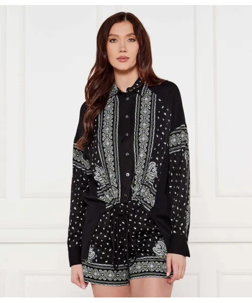 Рубашка Loose fit Pinko, черный
Рубашка Loose fit Pinko, черный