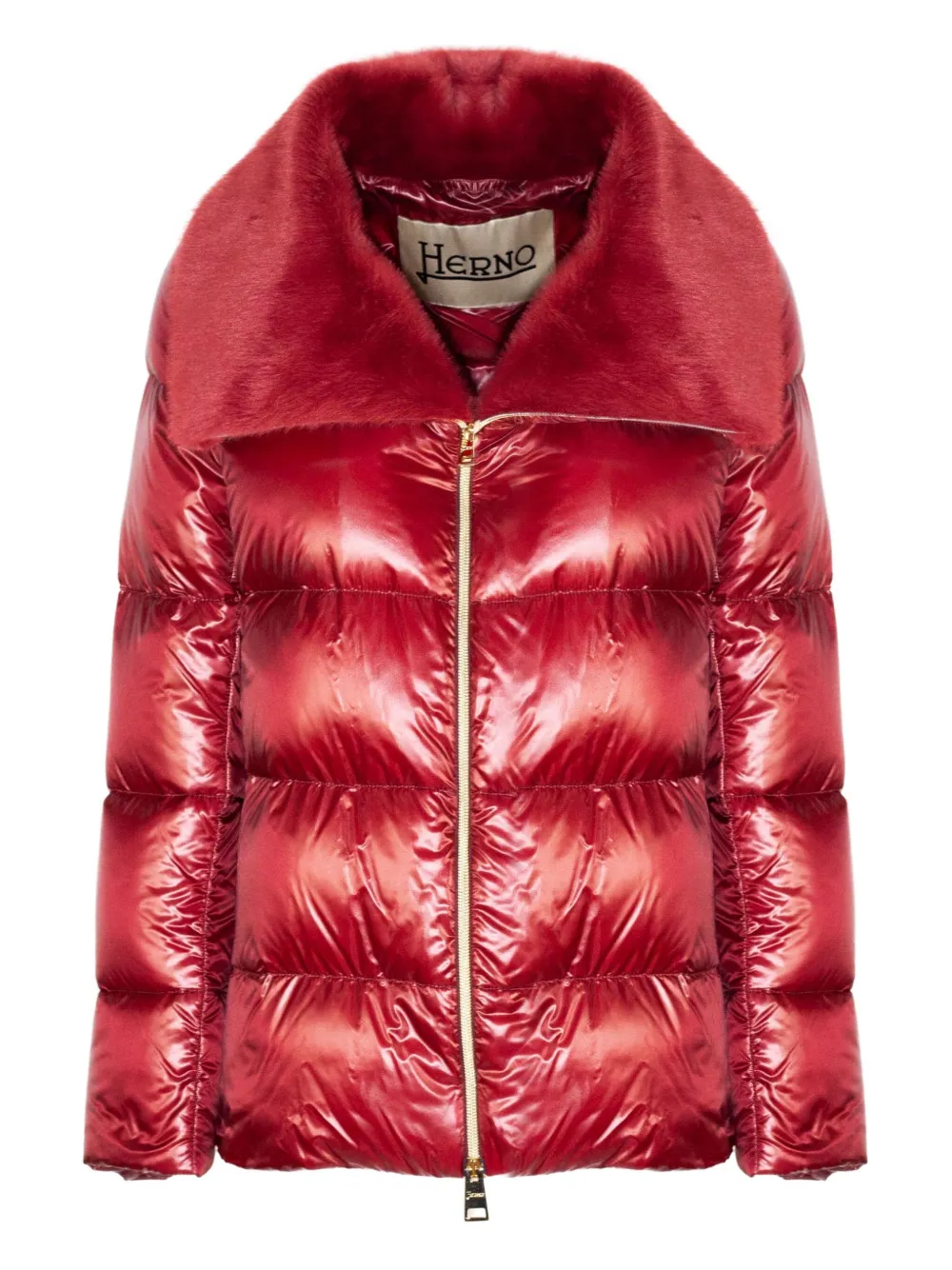 Стеганая куртка с отделкой на воротнике Herno, красный
Стеганая куртка с отделкой на воротнике Herno, красный