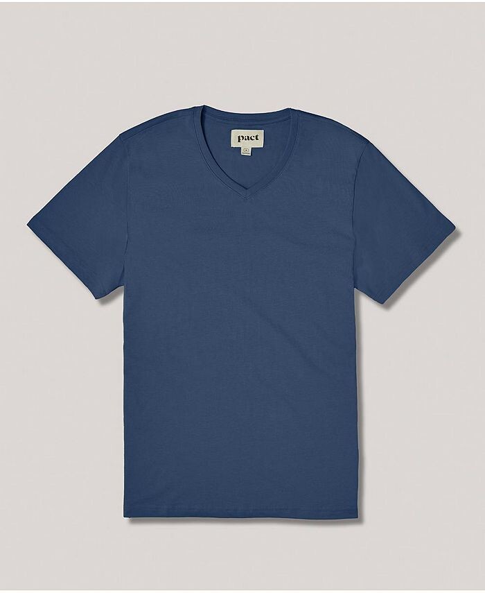 Футболка из органического хлопка мягкого прядения с V-образным вырезом Pact, синий
Футболка из органического хлопка мягкого прядения с V-образным вырезом Pact, синий