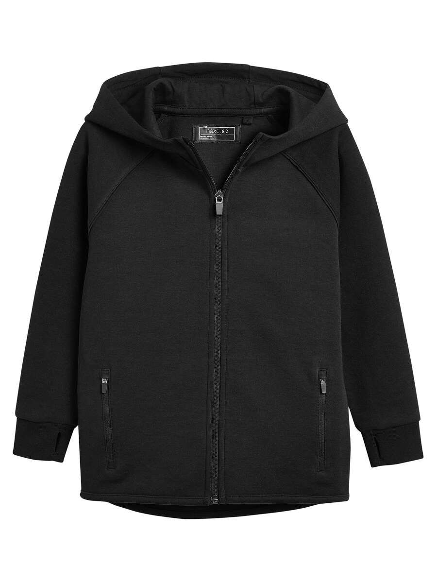 Толстовка с капюшоном на молнии Next, черный
Толстовка с капюшоном на молнии Next, черный