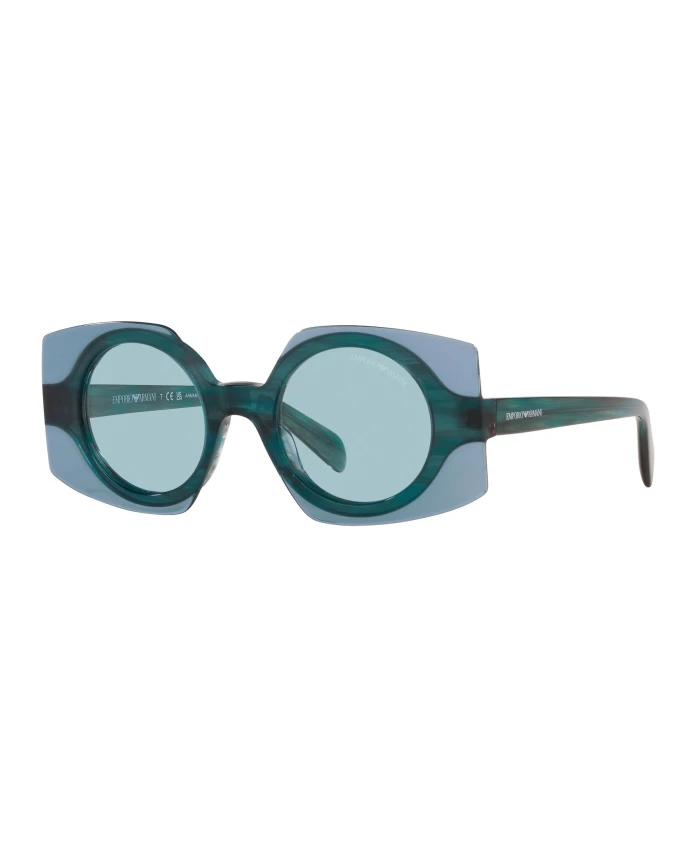 Прозрачные солнцезащитные очки Emporio Armani, синий
Прозрачные солнцезащитные очки Emporio Armani, синий