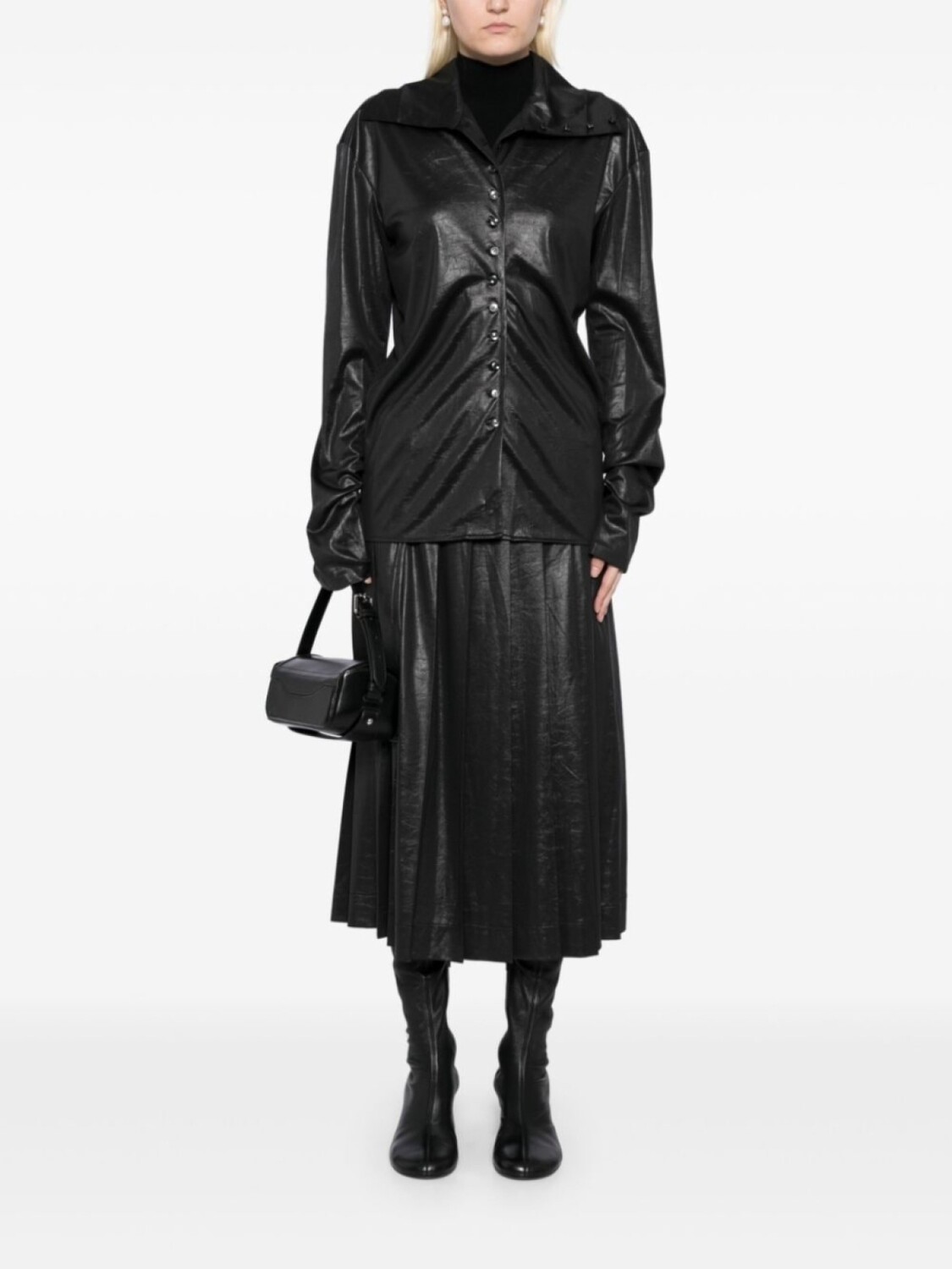 Low Classic плиссированная юбка миди, черный
Low Classic плиссированная юбка миди, черный