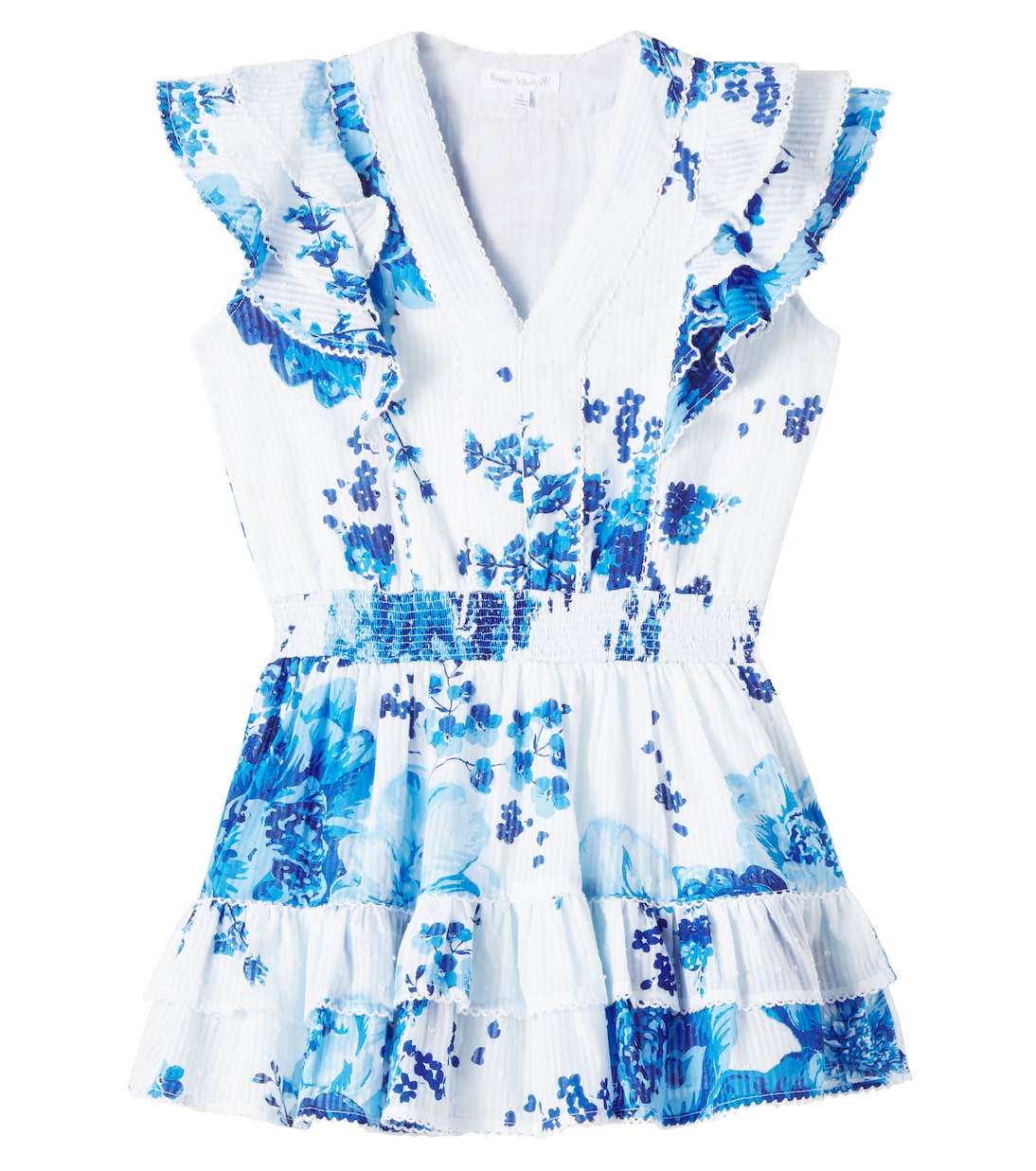 Платье Camila из хлопка с цветочным принтом и рюшами Poupette St Barth Kids, Blue Cottage
Платье Camila из хлопка с цветочным принтом и рюшами Poupette St Barth Kids, Blue Cottage