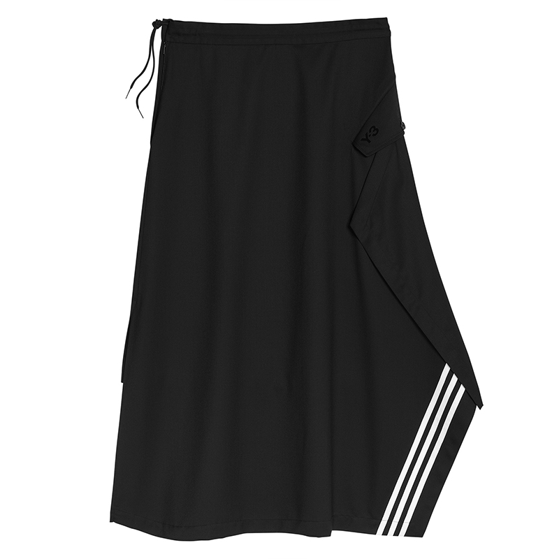 Асимметричная юбка Y 3 с логотипом 3 Stripes Y-3, черный
Асимметричная юбка Y 3 с логотипом 3 Stripes Y-3, черный