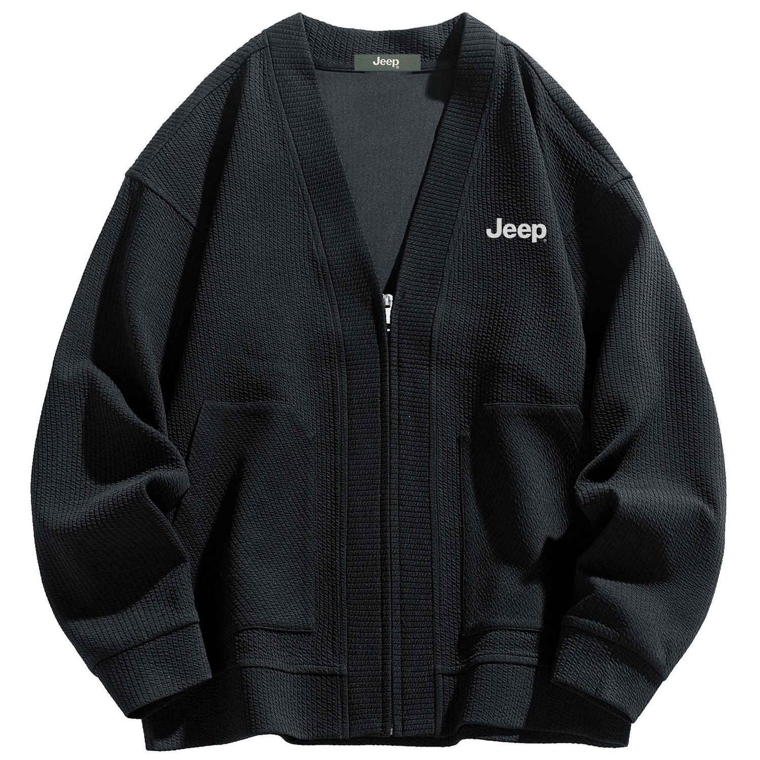 Джемпер унисекс Jeep, черный
Джемпер унисекс Jeep, черный