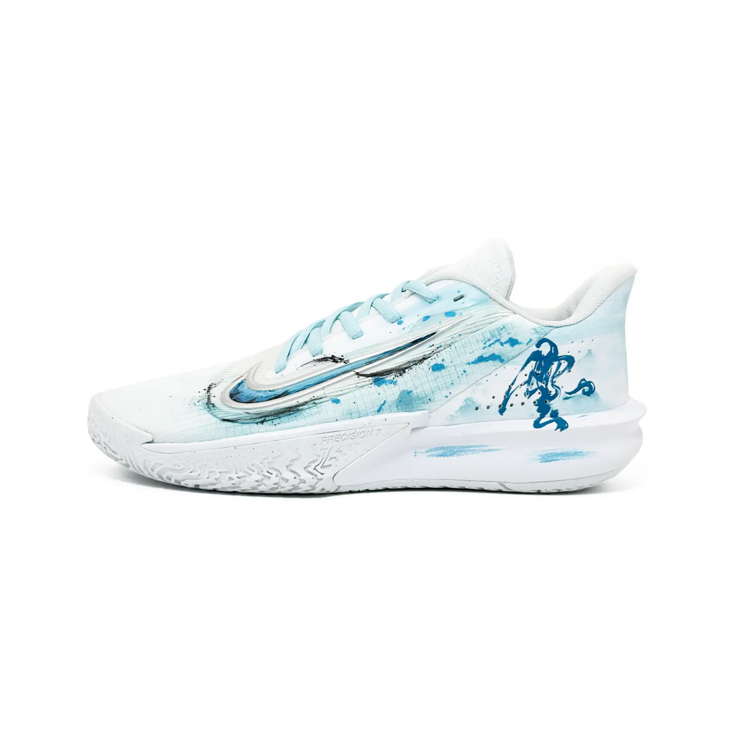Nike Мужские баскетбольные кроссовки low top blue с технологией precision 7, амортизацией и устойчивостью к истиранию
Nike Мужские баскетбольные кроссовки low top blue с технологией precision 7, амортизацией и устойчивостью к истиранию