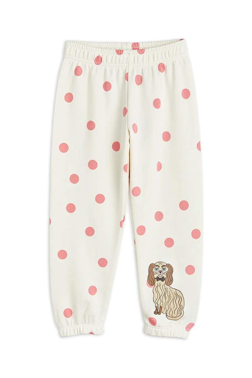 Хлопковые спортивные брюки Dashing Dog для мальчика/девочки Mini Rodini, белый
Хлопковые спортивные брюки Dashing Dog для мальчика/девочки Mini Rodini, белый