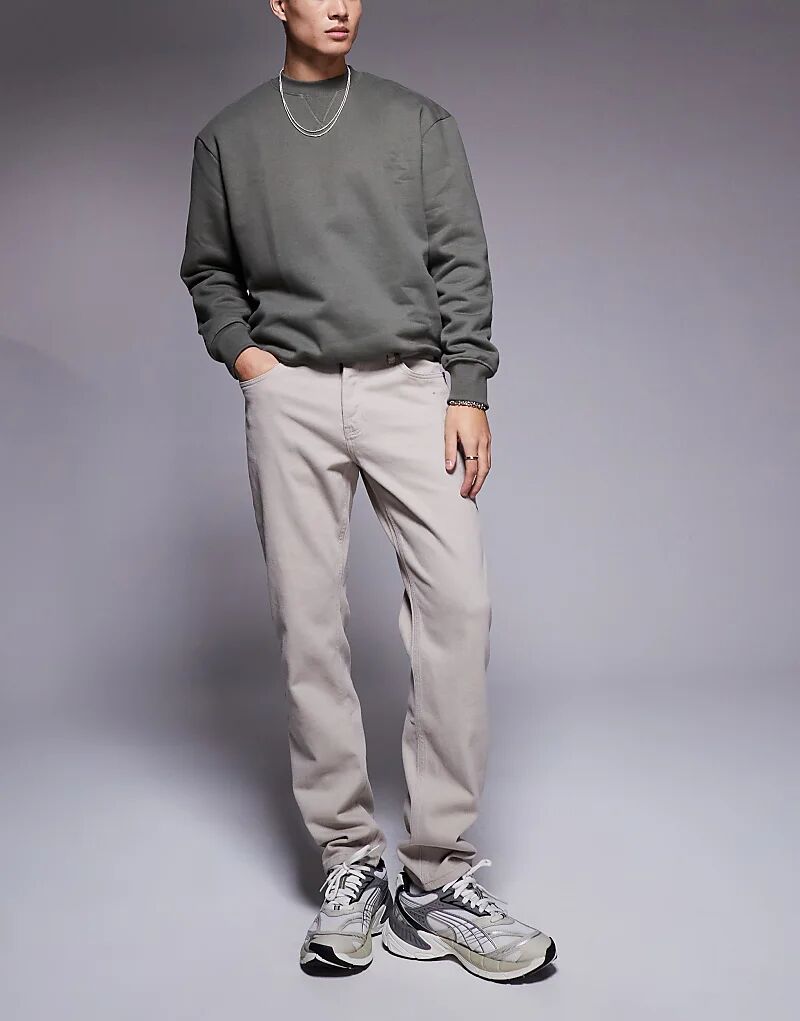 Прямые джинсы бежевого цвета Sixth June
Прямые джинсы бежевого цвета Sixth June