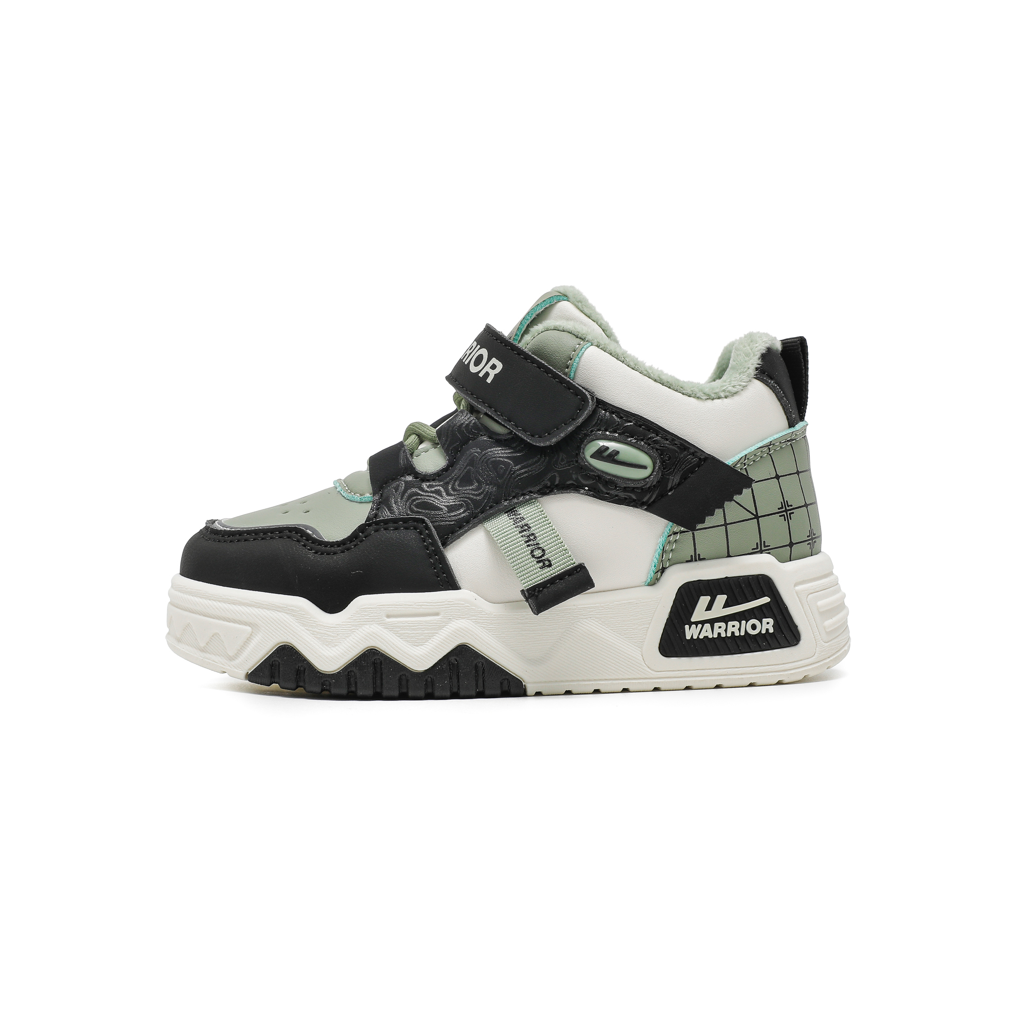 Водонепроницаемые и нескользящие утепленные ботинки Kids' WARRIOR, черный/светло-зеленый/бежевый (fleece-lined)
Водонепроницаемые и нескользящие утепленные ботинки Kids' WARRIOR, черный/светло-зеленый/бежевый (fleece-lined)