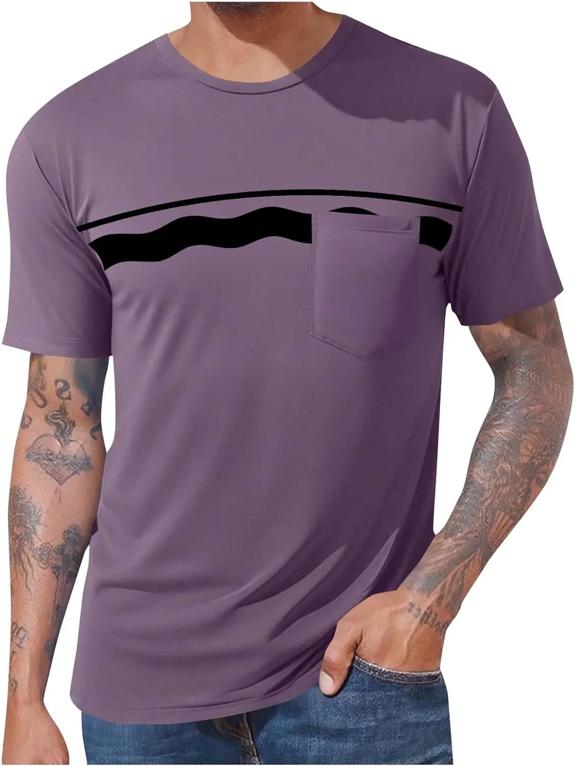 Футболка для тренировок мужская Casual с карманом
Футболка для тренировок мужская Casual с карманом