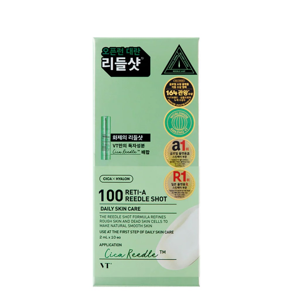 Сыворотка для лица reti-a reedle shot 100 stick pouch Vt Cosmetics, объем 20 мл
Сыворотка для лица reti-a reedle shot 100 stick pouch Vt Cosmetics, объем 20 мл