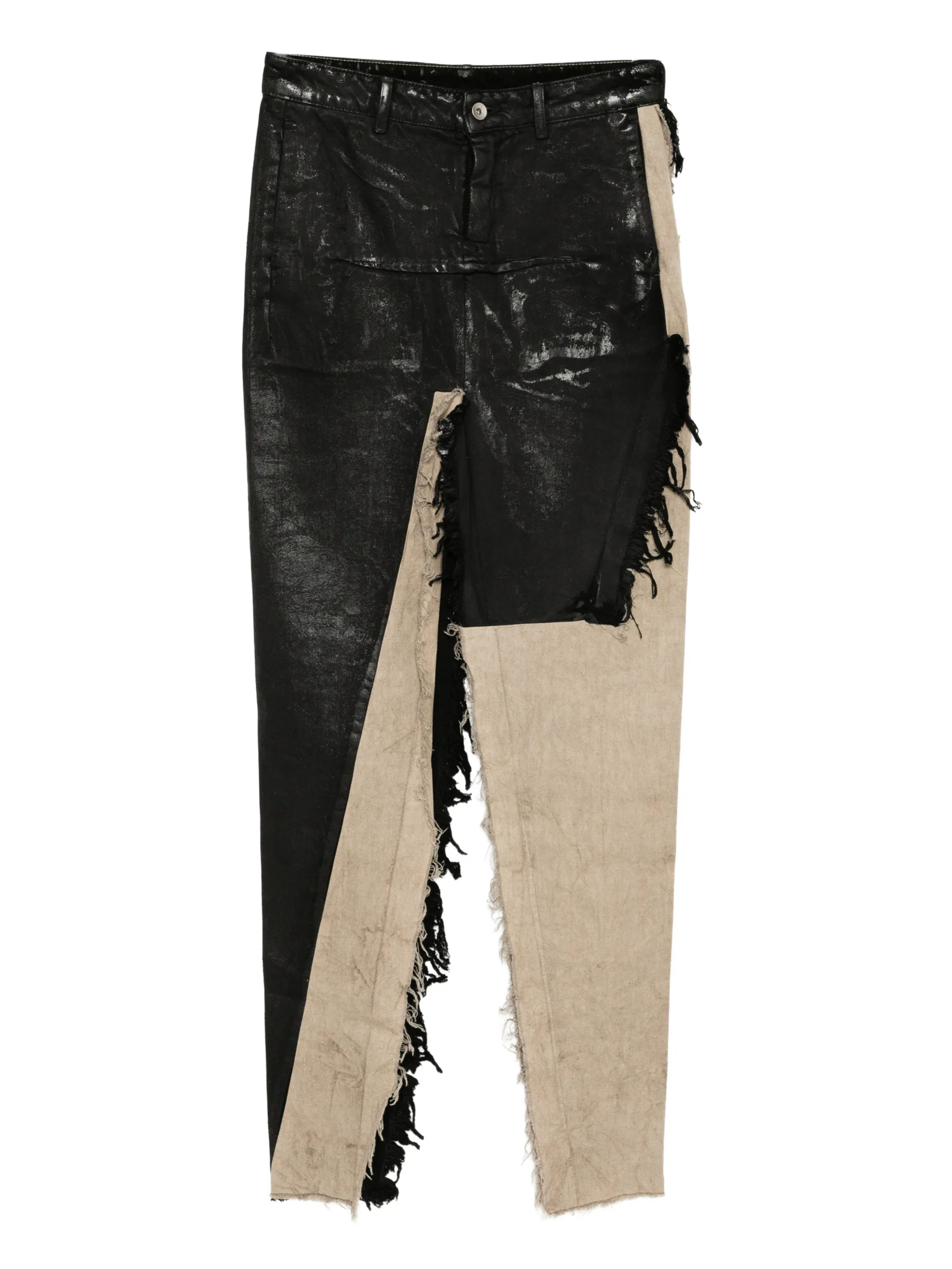 Джинсовая юбка Sliced Rick Owens, черный
Джинсовая юбка Sliced Rick Owens, черный