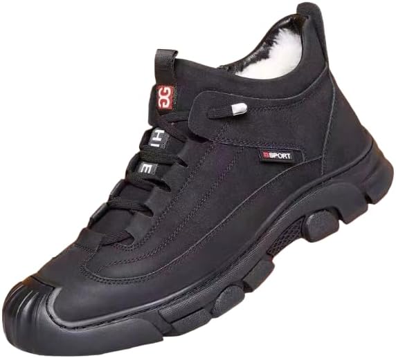 Мужские водонепроницаемые зимние снежные ботинки, легкие треккинговые повседневные ботинки на щиколотку Hhhchpm, черный
Мужские водонепроницаемые зимние снежные ботинки, легкие треккинговые повседневные ботинки на щиколотку Hhhchpm, черный