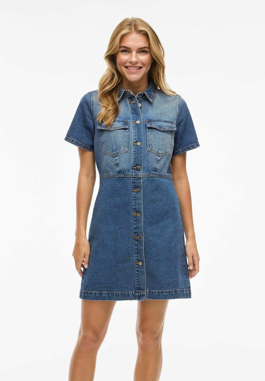 Платье VILA Denim dress, Dark Medium Blue Denim/Blue Denim
Платье VILA Denim dress, Dark Medium Blue Denim/Blue Denim