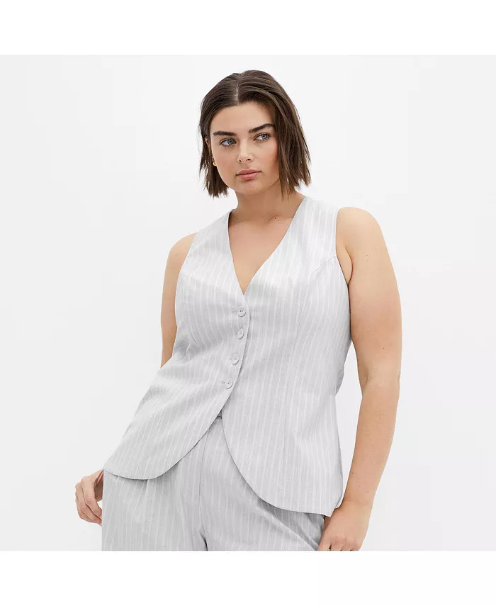 Жилет с принтом Jaz больших размеров CITY CHIC, серый
Жилет с принтом Jaz больших размеров CITY CHIC, серый