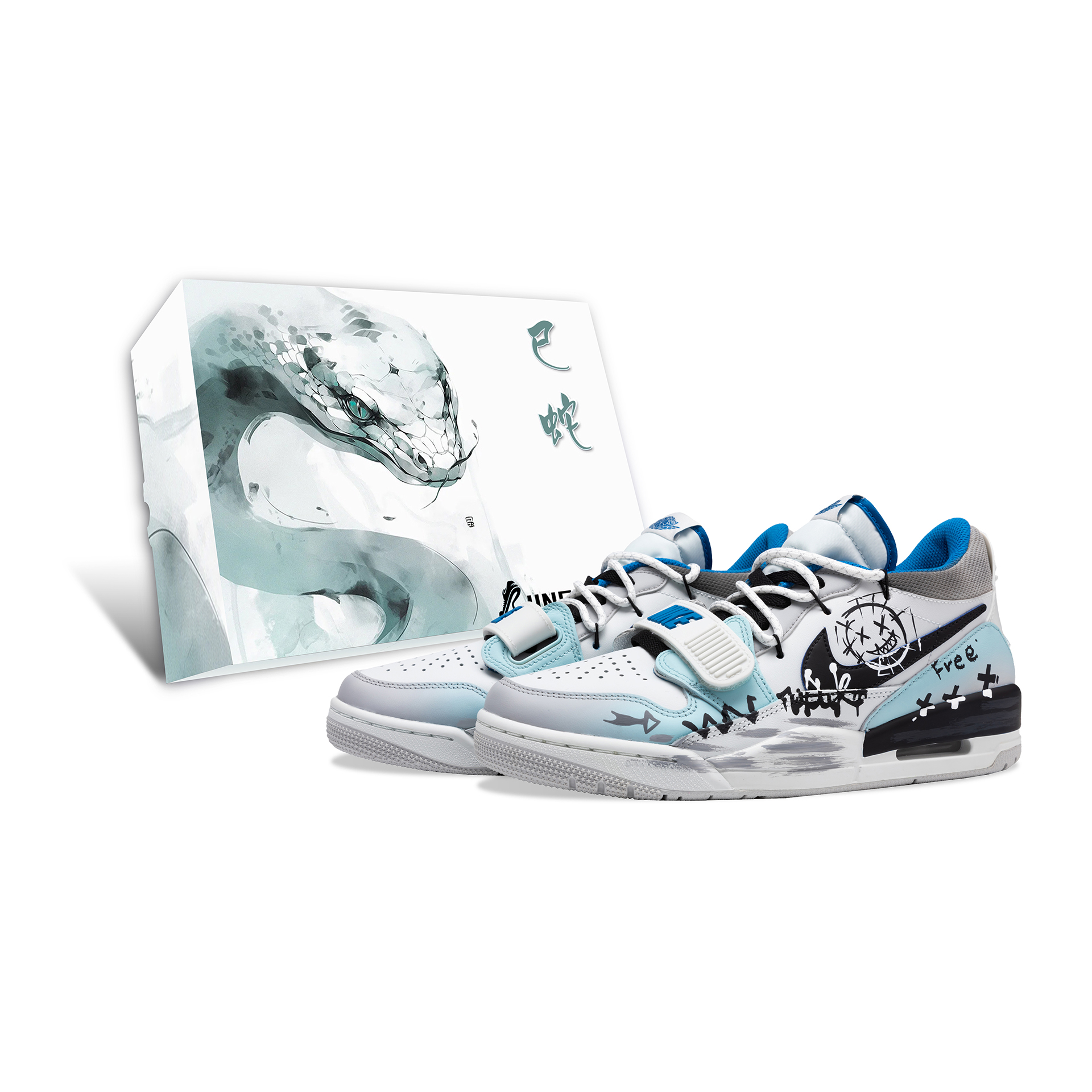 Jordan Баскетбольные кроссовки Legacy 312 с низким верхом, амортизирующие, противоскользящие и износостойкие, мужские, сине-белые
Jordan Баскетбольные кроссовки Legacy 312 с низким верхом, амортизирующие, противоскользящие и износостойкие, мужские, сине-белые