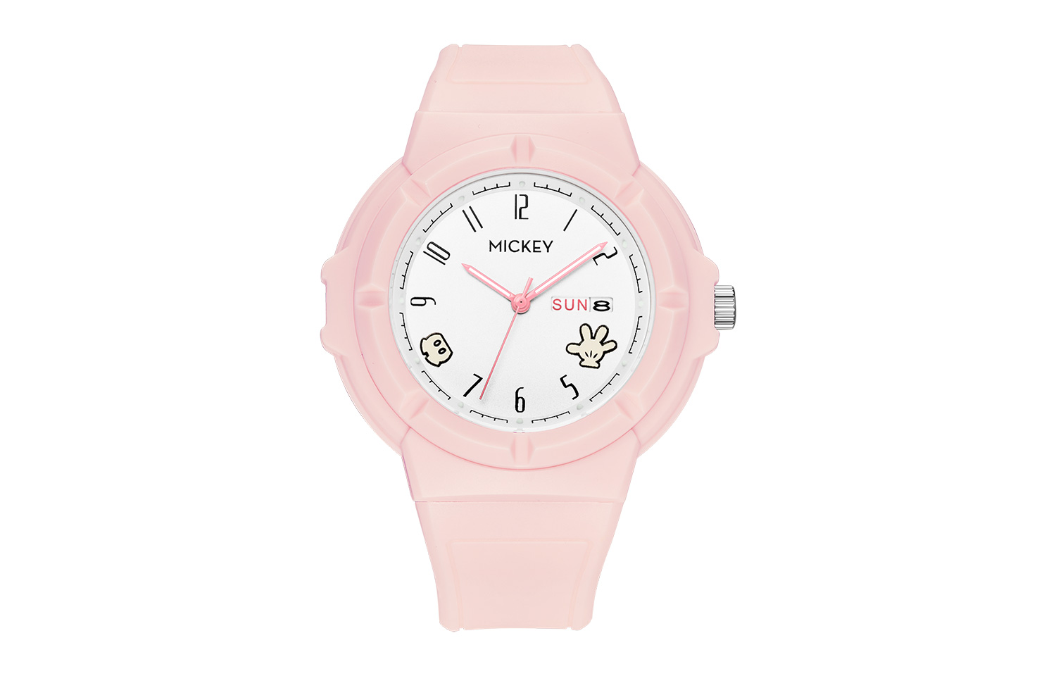 Disney Часы Mickey Series Quartz Movement TPU Strap Watch Unisex White Dial
Disney Часы Mickey Series Quartz Movement TPU Strap Watch Unisex White Dial