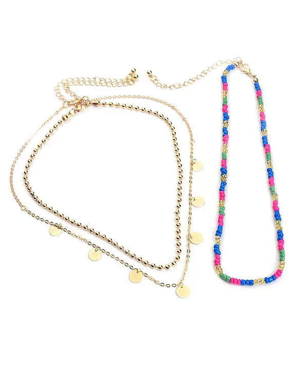 Женское повседневное многослойное ожерелье Sohi, gold
Женское повседневное многослойное ожерелье Sohi, gold