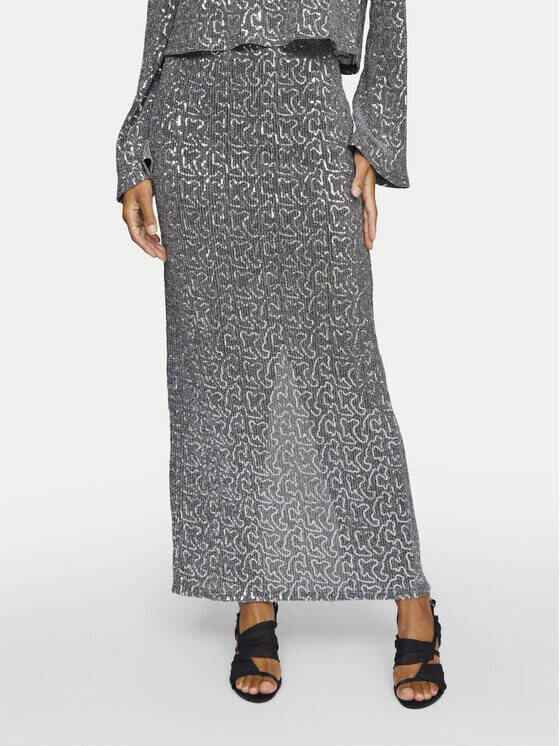 Юбка макси стандартного кроя Vila, серебряный
Юбка макси стандартного кроя Vila, серебряный