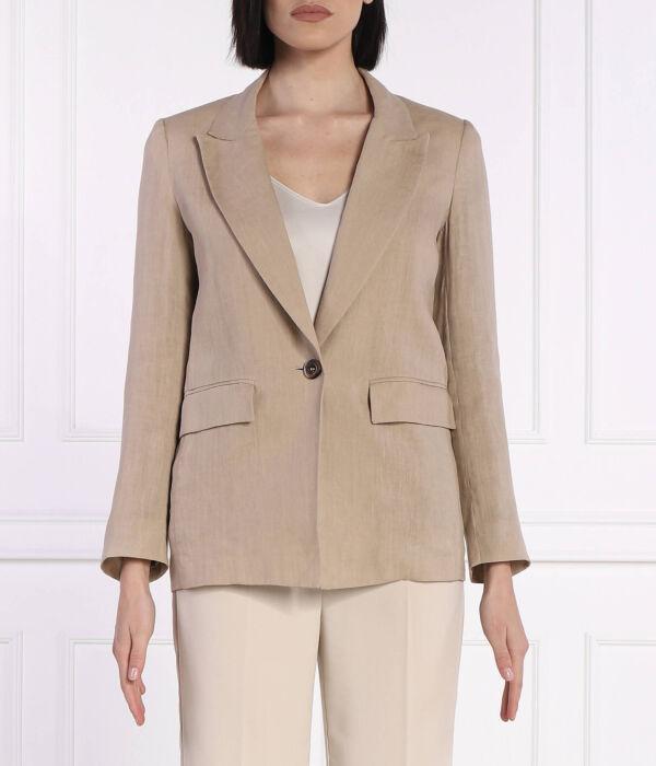 Льняной жакет афро Regular fit Marella Sport, желтый
Льняной жакет афро Regular fit Marella Sport, желтый