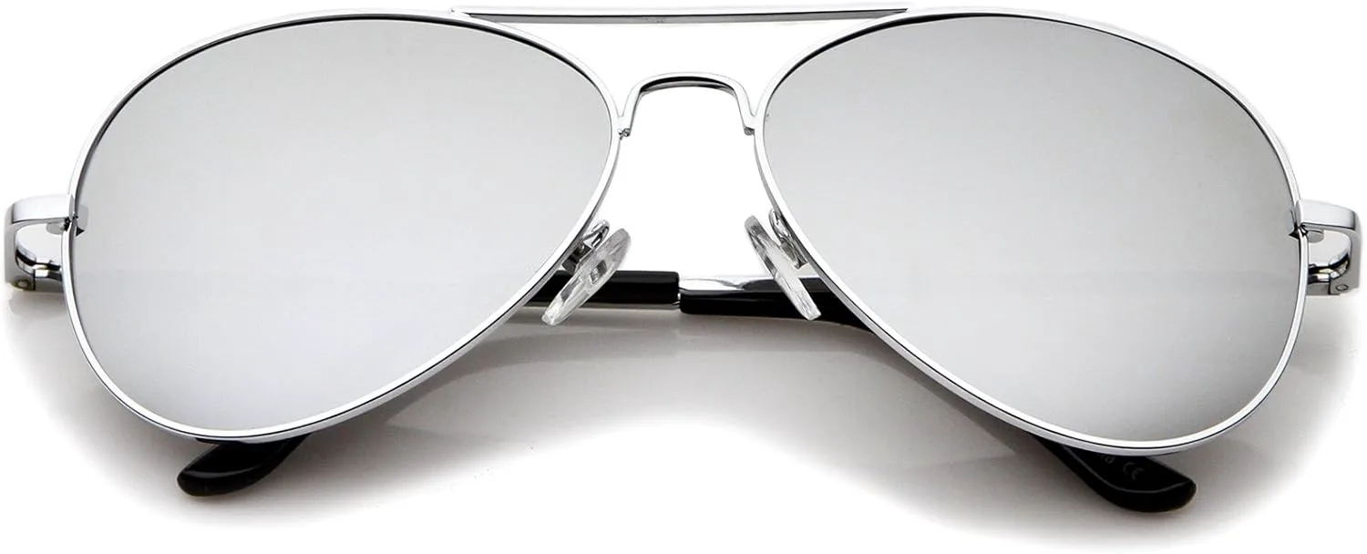 Солнцезащитные очки-авиаторы zeroUV Classic с металлической оправой, пружинными шарнирами, цветными зеркальными линзами, диаметр линз 56 мм, Silver / Silver Mirror
Солнцезащитные очки-авиаторы zeroUV Classic с металлической оправой, пружинными шарнирами, цветными зеркальными линзами, диаметр линз 56 мм, Silver / Silver Mirror