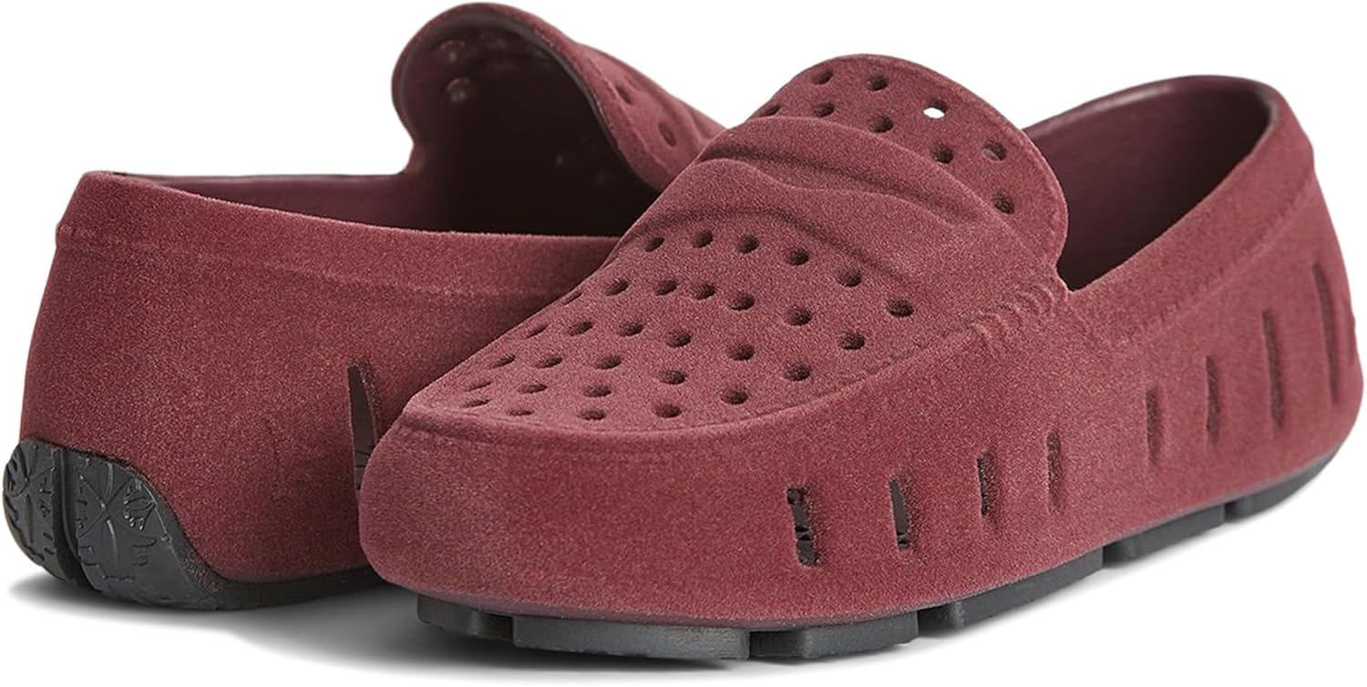 Легкие и водостойкие лоферы Floafers Prodigy Driver EVA, Burgundy Vegan Suede
Легкие и водостойкие лоферы Floafers Prodigy Driver EVA, Burgundy Vegan Suede