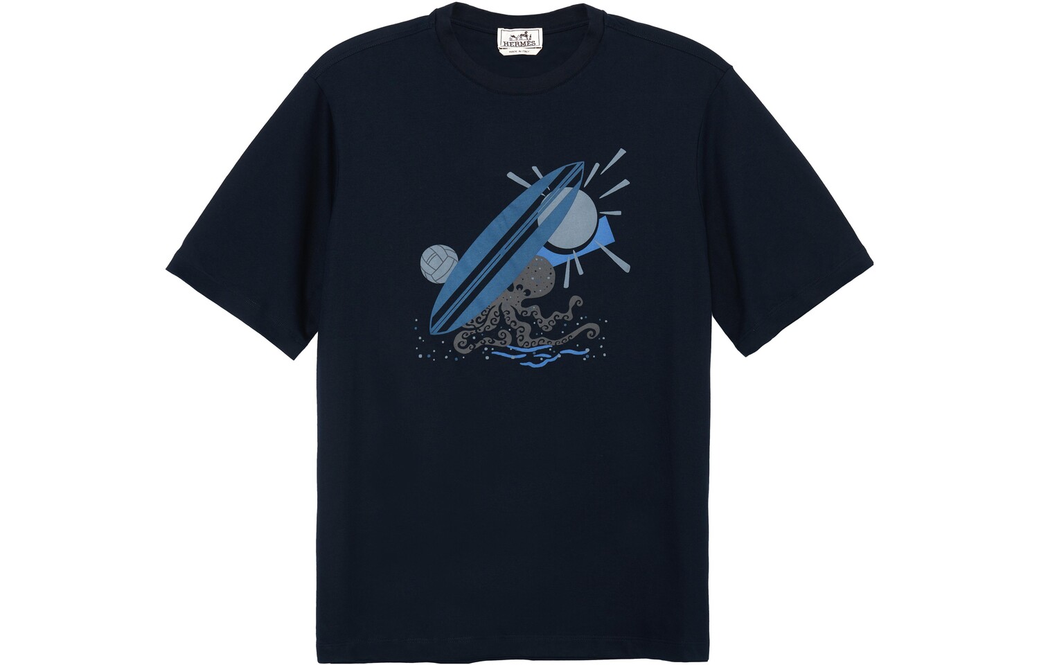 Футболка мужская синяя Hermes, синий
Футболка мужская синяя Hermes, синий