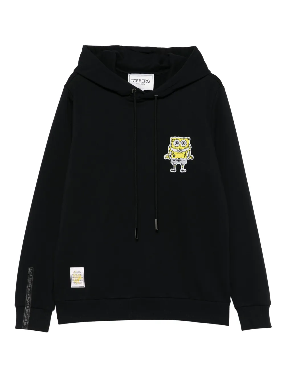 Худи с графичным принтом из коллаборации с SpongeBob Iceberg, черный
Худи с графичным принтом из коллаборации с SpongeBob Iceberg, черный