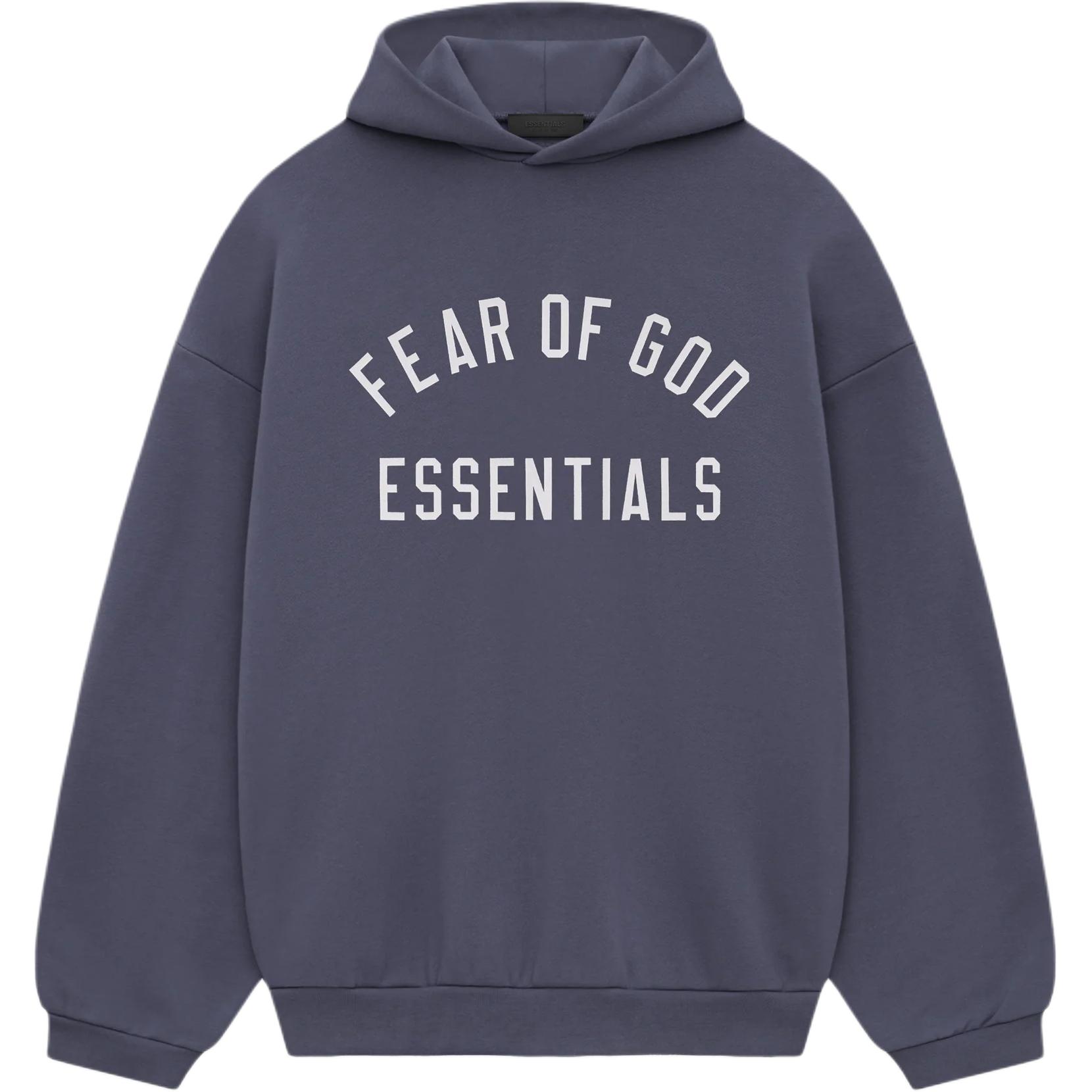 Флисовая толстовка с капюшоном Fear Of God Essentials, синий
Флисовая толстовка с капюшоном Fear Of God Essentials, синий