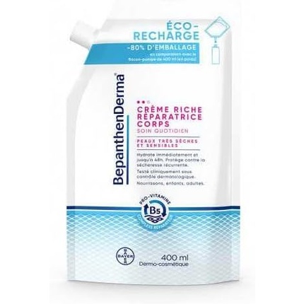 Grehge Ch Body Repair Cream Eco-Refill 400 мл Bepanthen
Grehge Ch Body Repair Cream Eco-Refill 400 мл Bepanthen