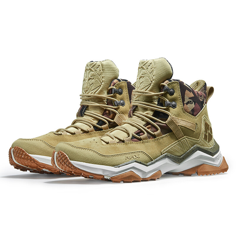 Кроссовки для походов и треккинга мужские с высоким верхом светло-хаки Rax
Кроссовки для походов и треккинга мужские с высоким верхом светло-хаки Rax