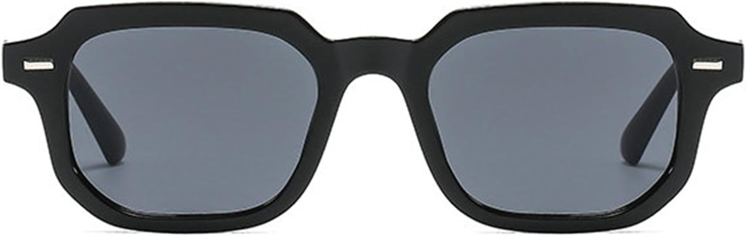 Солнцезащитные очки Helena Small Polygon Rectangle для женщин и мужчин, модные, ретро, дизайнерские, с квадратными заклепками, классические, черные, с защитой от УФ-излучения UV400, C1
Солнцезащитные очки Helena Small Polygon Rectangle для женщин и мужчин, модные, ретро, дизайнерские, с квадратными заклепками, классические, черные, с защитой от УФ-излучения UV400, C1