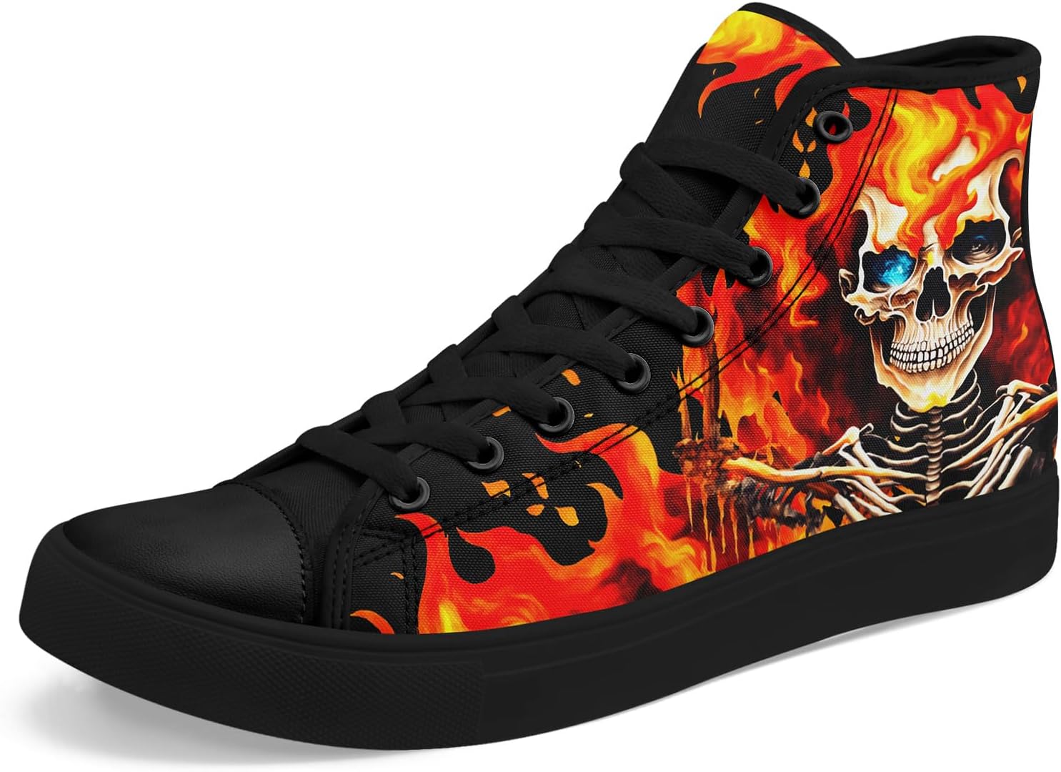 Высокие кеды из холщовой ткани AWSOLE с черепом и розой для мужчин и женщин, унисекс, для Хэллоуина, в темном готическом стиле, модная уличная обувь, повседневные тренеры
Высокие кеды из холщовой ткани AWSOLE с черепом и розой для мужчин и женщин, унисекс, для Хэллоуина, в темном готическом стиле, модная уличная обувь, повседневные тренеры