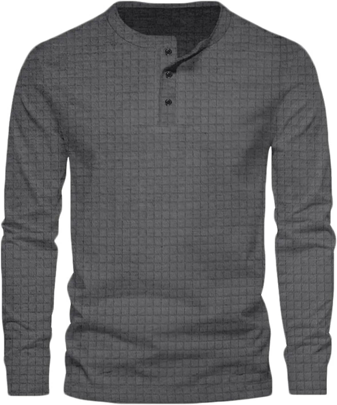 Мужская повседневная футболка-поло waffle knit с длинным рукавом и тремя пуговицами Xiaojmake
Мужская повседневная футболка-поло waffle knit с длинным рукавом и тремя пуговицами Xiaojmake