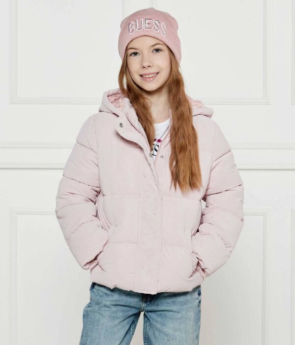 Куртка детская Guess с капюшоном, розовый
Куртка детская Guess с капюшоном, розовый