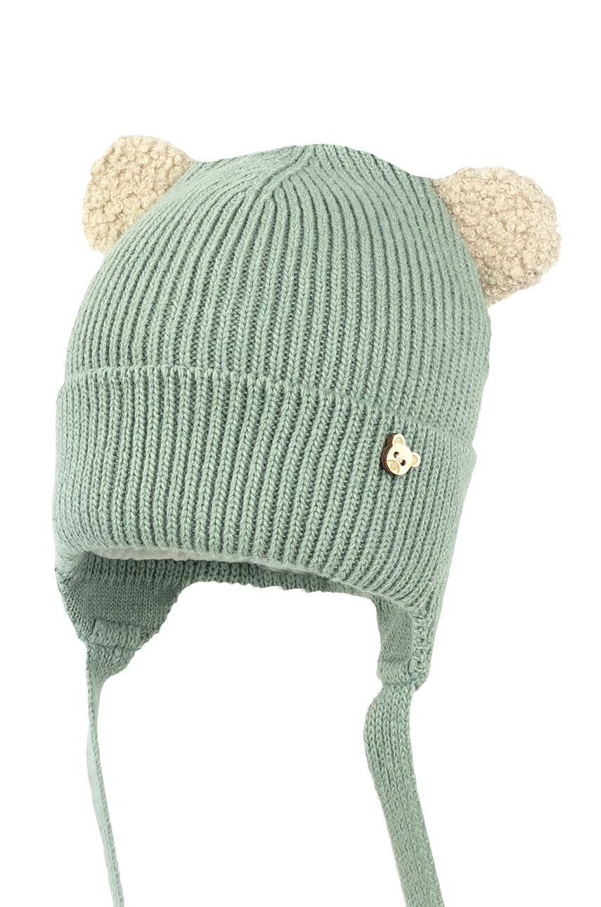 Шапочка Джамикс с добавлением шерсти детская ЭДИТ Jamiks, зеленый 
Шапочка Джамикс с добавлением шерсти детская ЭДИТ Jamiks, зеленый