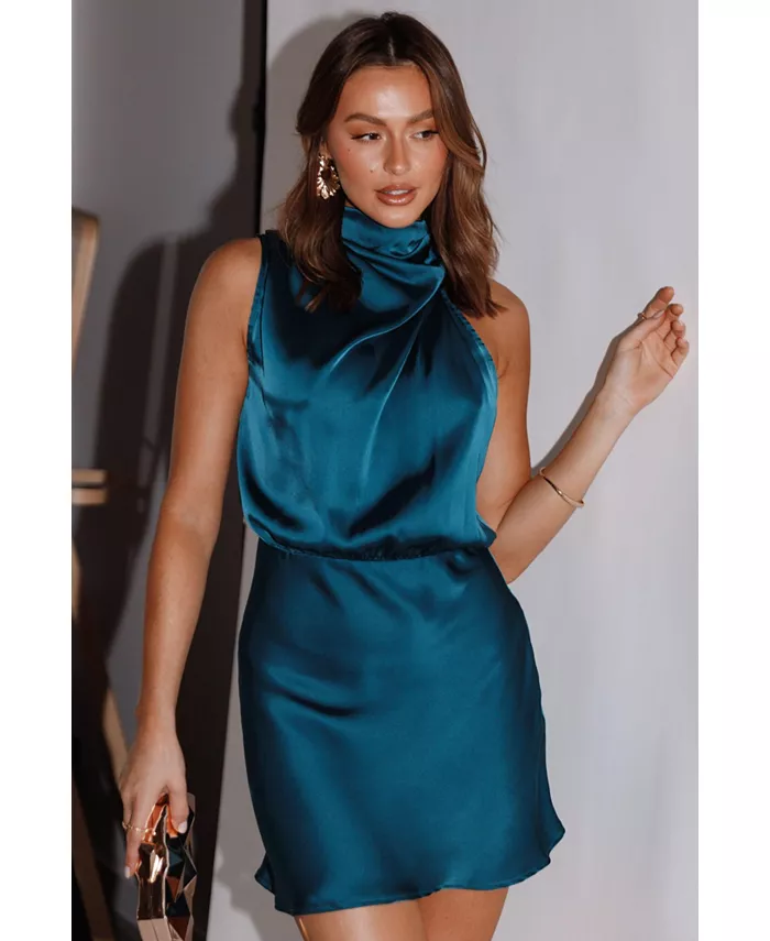 Женское мини-платье Anabelle с высоким воротником Petal and Pup, синий
Женское мини-платье Anabelle с высоким воротником Petal and Pup, синий