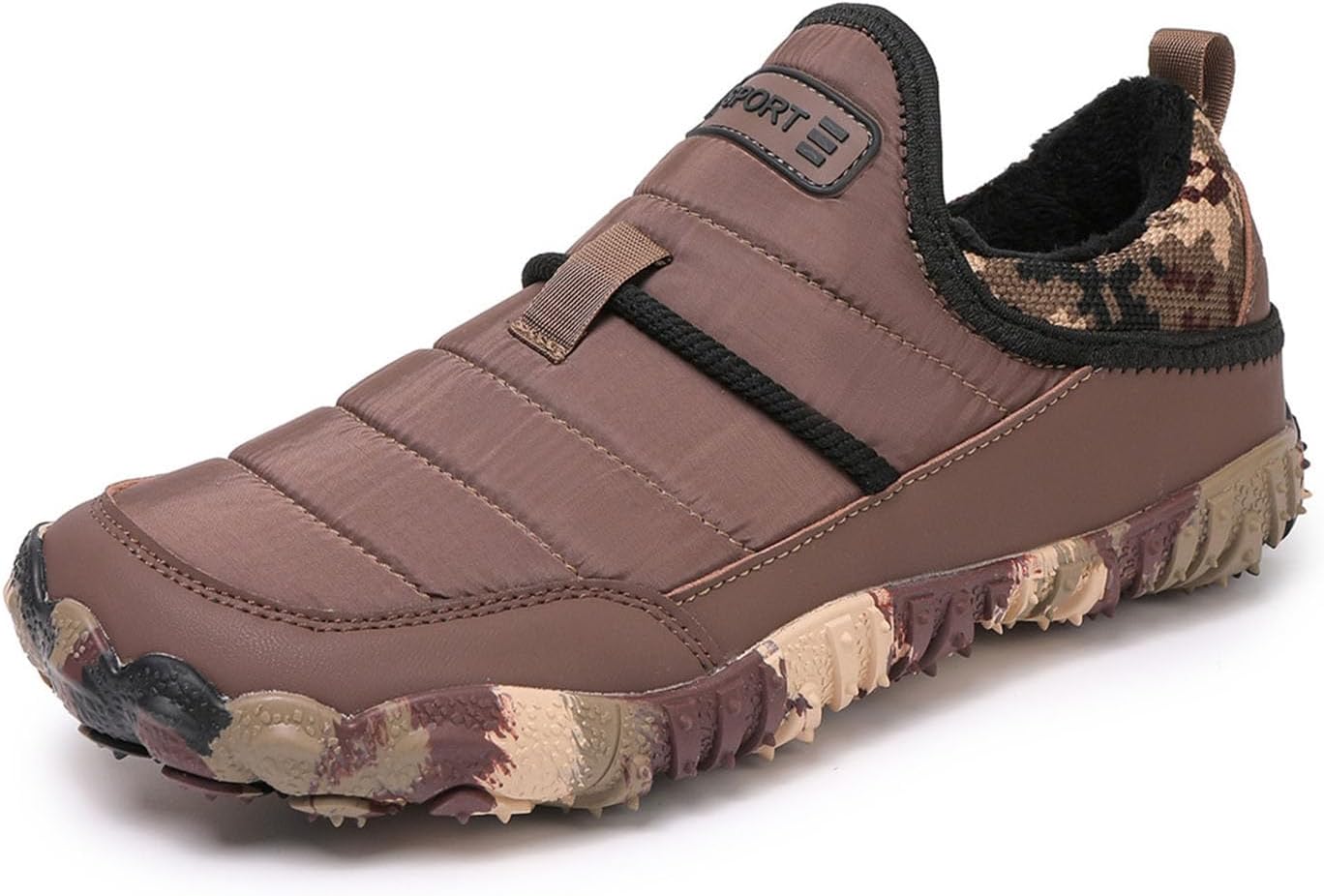 Мужские и женские зимние сапоги без подошвы RUMPRA, водонепроницаемые, с теплой меховой подкладкой, минималистичные, с широкой носочной частью, кроссовки с нулевым перепадом, коричневый
Мужские и женские зимние сапоги без подошвы RUMPRA, водонепроницаемые, с теплой меховой подкладкой, минималистичные, с широкой носочной частью, кроссовки с нулевым перепадом, коричневый