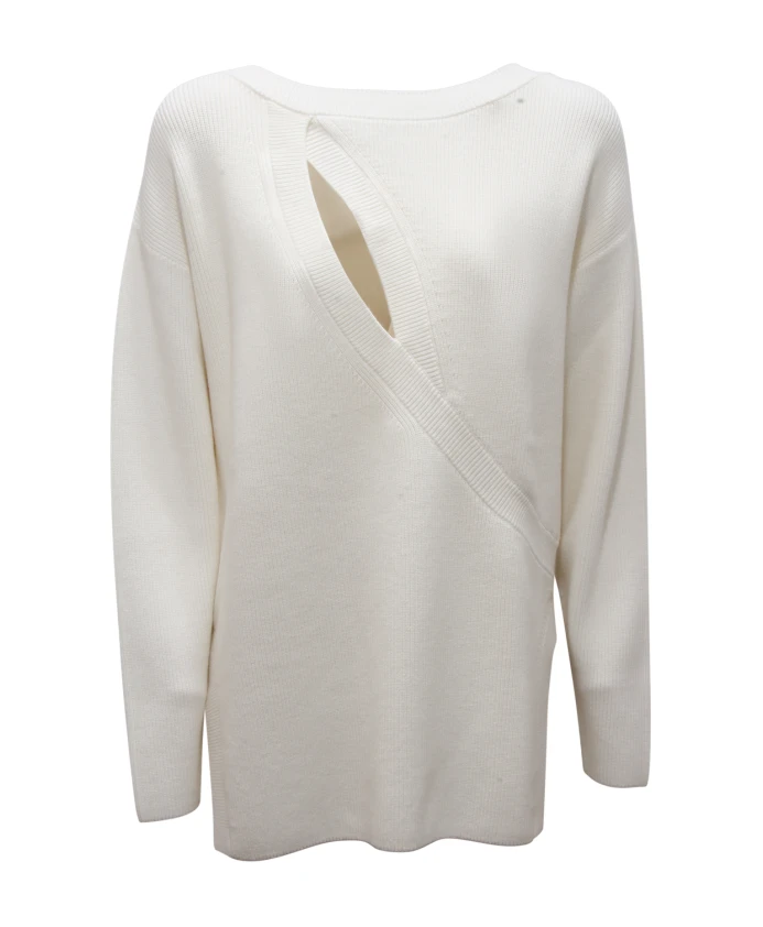 Пуловер Mk-51S-51E2 Elisabetta Franchi, белый
Пуловер Mk-51S-51E2 Elisabetta Franchi, белый